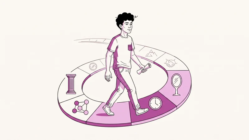 Illustration for the Altitude article “What a Personalized Teen Development Path Looks Like Week to Week” — teen development program online.