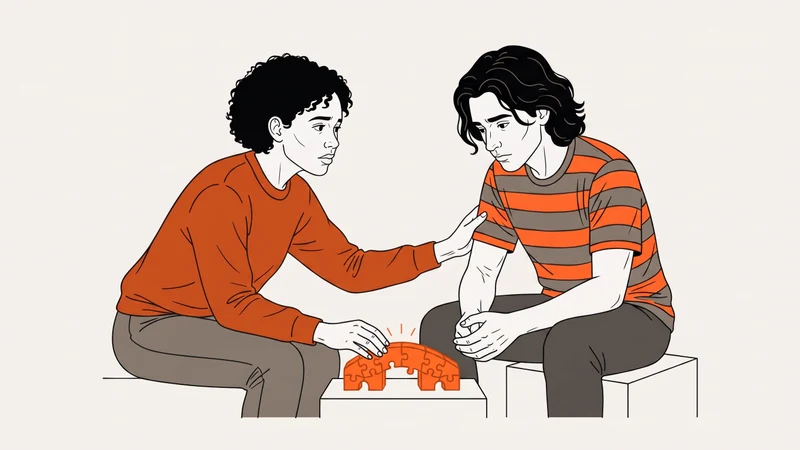 Illustration for the Altitude article “Helping Teens Build Genuine Friendships” — helping teens build genuine friendships.