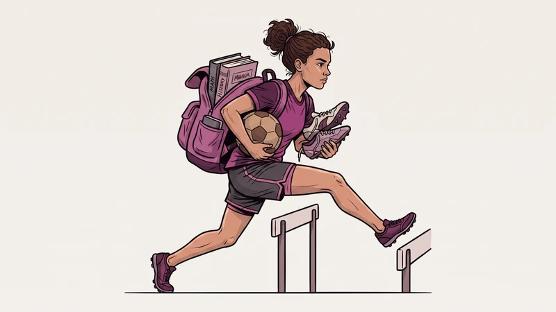 Illustration for the Altitude article “The Best Homeschool Curriculum for Student Athletes: Academics + Mental Performance” — homeschool for athletes.