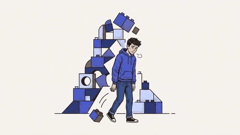 Illustration for the Altitude article “Why Your Teen Gives Up the Moment Things Get Hard” — teen confidence building activities.