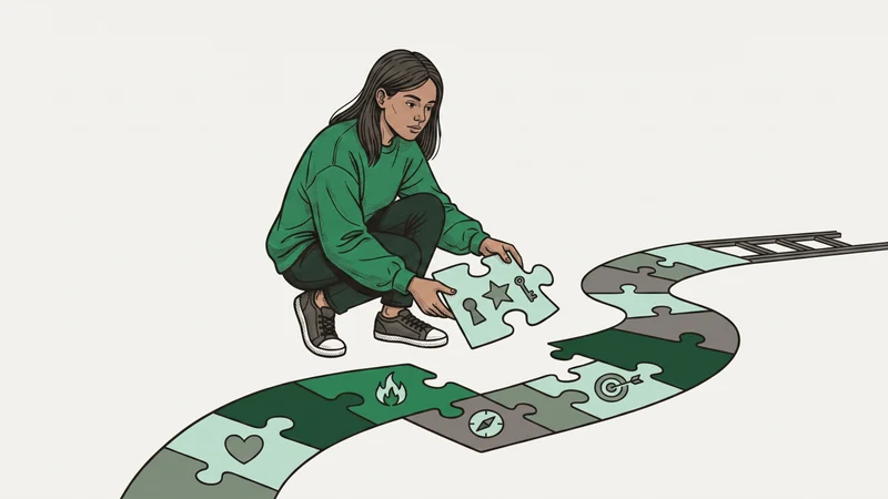 Illustration for the Altitude article “How the Whole Human Assessment Builds Your Teen's Learning Path” — competency based learning path homeschool.