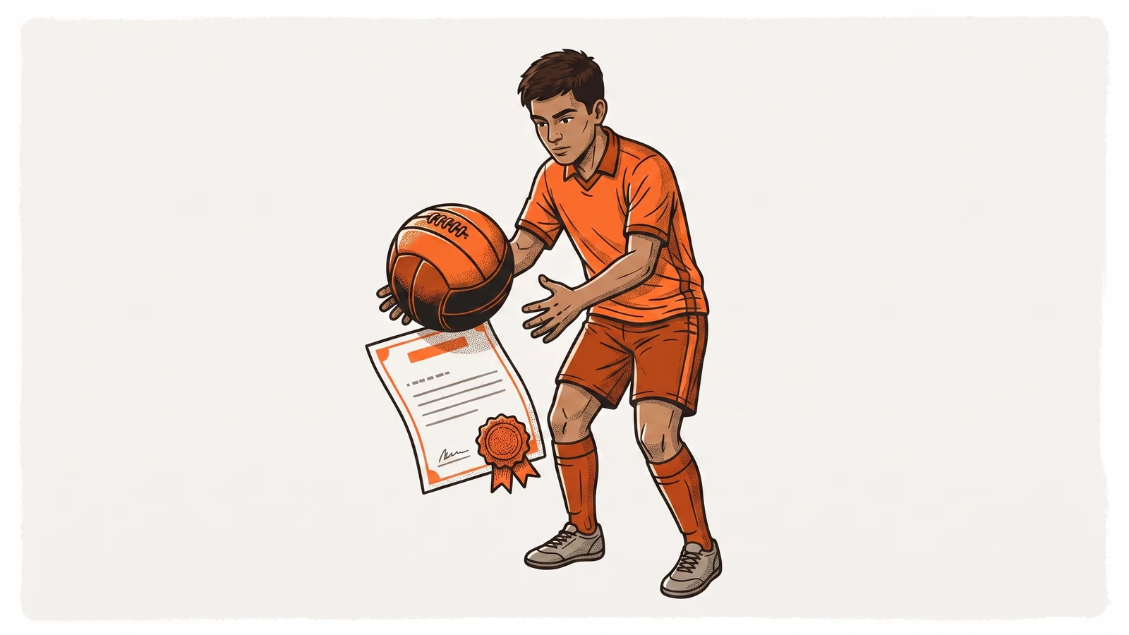 Illustration for the Altitude article “Can You Use Step Up or GA Promise Funds for a Student-Athlete's Mental Training?” — scholarship funds for athlete mental training.